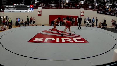 70 kg Cons. Round 6 - Paul Kelly, West Coast Regional Training Center vs Cole Rhemrev, Illinois
