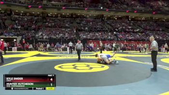 D2-190 lbs Quarterfinal - Kyle Snider, Cvca vs Hunter Hutcheson, Mad. Comprehensive