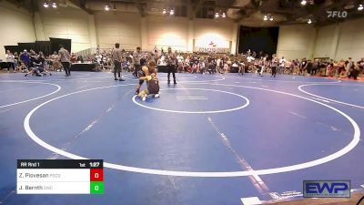 108 lbs Rr Rnd 1 - Zachary Piovesan, Pocola Youth Wrestling vs Jack Bernth, Gladiator Wrestling Club