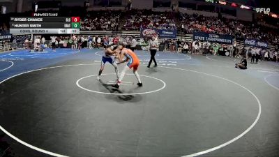 D 3 132 lbs Cons. Round 4 - Hunter Smith, Erath vs Ryder Chance, St. Louis Catholic