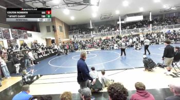 113 lbs Semifinal - Wyatt Carey, Timberlake vs Colton Roberts, University