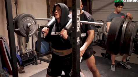 Dante Leon's Heavy Metal Powerlifting Garage Workout for Grappling