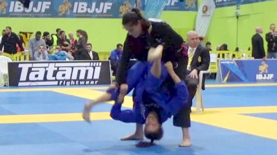 Nathiely de Jesus vs Ana Carolina Schmitt 2019 IBJJF European Championship