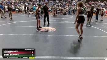 122 lbs Champ. Round 1 - Blake Broersma, Cane Bay Cobras vs Josiah Fogarty, C2X Academy