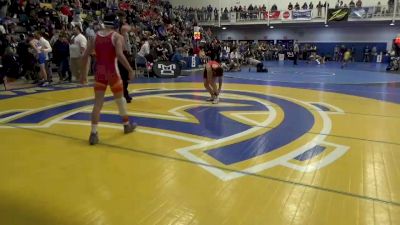 122 lbs Consi Of 8 #1 - Blake De Stefano, Dakota vs Ty Conklin, Bishop McCort