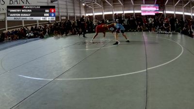 157 lbs Champ. Round 3 - Dimetry Molina, California vs Auston Eudaly, Bear Cave Wrestling Club