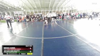 72 lbs Champ. Round 2 - Bronx Harris, Iron County Wrestling Academy vs Bryden Bob Beatty, Jayhawk Wrestling Club