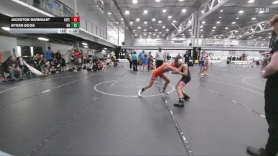 80 lbs Round 9 (10 Team) - Ryker Boos, Wayne Danger vs Jackston Barnhart, Outlaws MS