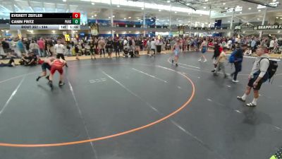 144 lbs Champ. Round 2 - Everett Zeitler, . vs Canin Fritz, Unattached