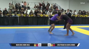 Lívia Piedade Da Costa Afonso vs Madeleine Lenore Avila 2026 Pan IBJJF Jiu-Jitsu No-Gi Championship
