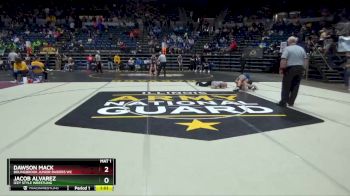 118 lbs Champ. Round 2 - Jacob Alvarez, Izzy Style Wrestling vs Dawson Mack, Bolingbrook Junior Raiders WC