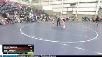 119 lbs Round 3 (4 Team) - Tommy Belding, Oregon vs Riley Barrett, Warriors Of Christ