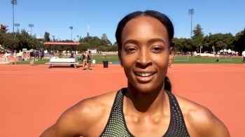 Dalilah Muhammad Runs 200m PB At Stanford, Says 400mH WR Will Fall This Year
