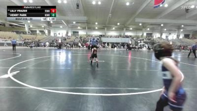 50 lbs Quarterfinal - Henry Park, Sumner Co Wrestling Club vs Lilly Frazer, Seymour Youth Wrestling Club