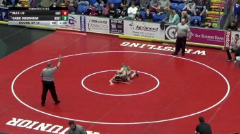 110 lbs Round Of 16 - Max Lu, Haverford vs Gabe Oberheim, Montgomery