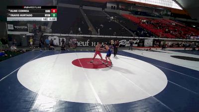 165 lbs Cons. Quarters - Kline Correa, Hawaii vs Travis Hurtado, Wyoming