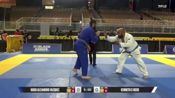 Hugo Alejandro Vazquez vs Kenneth C Ross 2025 Pan Jiu Jitsu IBJJF Championship