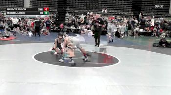 81 lbs Rr Rnd 4 - Maddox Wilson, CT Whale Orca - ESE vs Michael Levine, Cordoba Trained - ESE