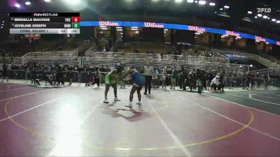 190 lbs Cons. Round 1 - Joveline Joseph, North Miami vs Mekialla Mauvais, Freedom