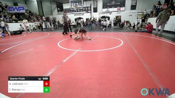 83 lbs Quarterfinal - Abigail LeGrand, Sperry Wrestling Club vs Tucker Piersol, Claremore Wrestling Club