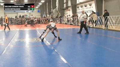 84 lbs Round 1 (9am Friday) - Jaxon Brynildson, SELECT, UT vs William Connor Craig, Florida Elite
