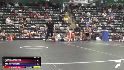 97 lbs 3rd Place Match - Flynn Arnestad, VA vs Abe Heysinger, IA