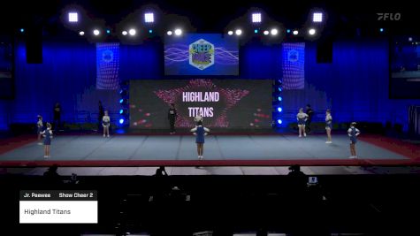 Highland Titans [2022 Jr. Peewee Show Cheer 2] 2022 Pop Warner National Cheer & Dance Championship