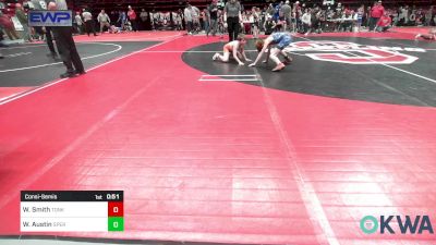 85 lbs Consolation - Wade Smith, Tonkawa Takedown Club vs Wyatt Austin, Sperry Wrestling Club