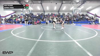 130 lbs Consolation - Jada Palmer, Skiatook Girls High School vs Audrey Pride, Sand Springs HS