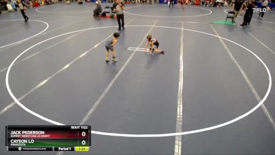 Quarterfinal - Jack Pederson, Summit Wrestling Academy vs Cayson Lo, Minnesota