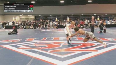 138 lbs Round Of 64 - Donald Bowie, IN vs Dale Corbin, PA