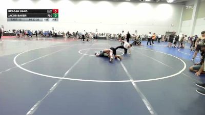 110 lbs Rr Rnd 1 - Reagan Jiang, East Carolina Elite - EL vs Jacob Baker, PA Crusaders - EL