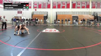 144 lbs Quarterfinal - Matthew Thorley, Boston College vs Jack Sauer, Franklin