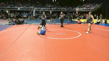 5A 190 lbs Quarterfinal - Michelle Ramirez, El Paso Del Valle vs Lyric Larry, New Braunfels