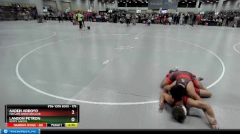 175 lbs Cons. Round 1 - Landon Petron, North Dakota vs Aaden Arroyo, Fox Lake Wrestling Club