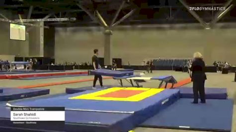 Sarah Shahidi - Double Mini Trampoline, Southlake Gymnastics - 2021 USA Gymnastics Championships