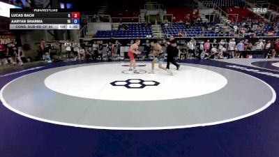 120 lbs Cons. Sub-rd Of 64 - Lucas Bach, IL vs Aaryan Sharma, VA