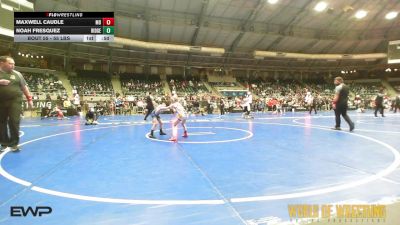55 lbs 3rd Place - Maxwell Caudle, Team Maryland vs Noah Fresquez, Ridge Wrestling Club