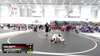 70 lbs Semifinal - Davron Turgunboev, Willpower Wrestling vs Ryan Teribury, Club Not Listed