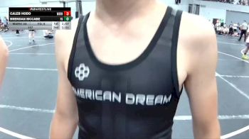 92 lbs Round 6 (8 Team) - Caleb Hodo, Warhawks vs Brendan Mccabe, Frost Gang