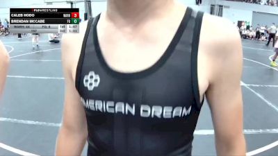 92 lbs Round 6 (8 Team) - Caleb Hodo, Warhawks vs Brendan Mccabe, Frost Gang