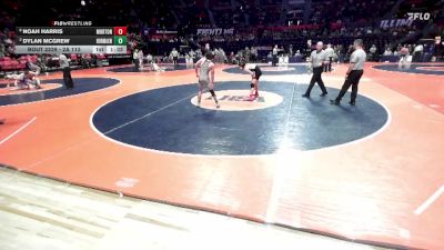 2A 113 lbs Cons. Round 2 - Dylan McGrew, Normal (Community West) vs Noah Harris, Morton