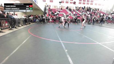 215 lbs Consi Of 8 #2 - Gabe Grosh, Longmeadow vs Danny Mandella, Northbridge