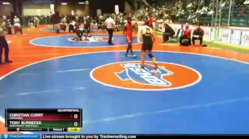 4 lbs Quarterfinal - Tony Burnecke, Northwest Whitfield vs Christian Curry, Hardaway