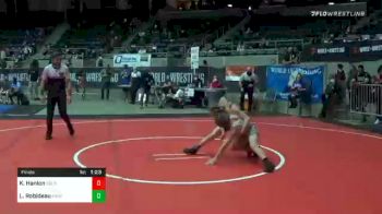 85 lbs Final - Kayden Hanlon, Gold Rush Wrestling vs Lincoln Robideau, Pinnacle