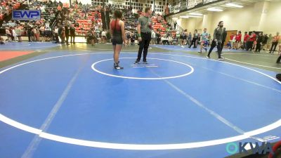 117 lbs Rr Rnd 4 - Harley MILLER, R.A.W. vs Zoe Parish, Wagoner Takedown Club