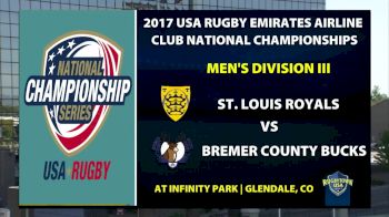 Men's DIII Final: St. Louis Royals vs Bremer County Bucks