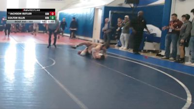144 lbs Champ. Round 2 - Jackson Butler, Bishop McCort vs Colton Ellis, Hatboro Horsham