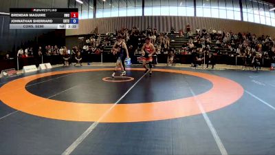 70kg Cons. Semi - Brendan Maguire, Dinos Wrestling Club vs Johnathan Sherrard, Black Bears Wrestling Club