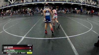 64 lbs Round 1 (4 Team) - Lucas Young, Ragin Raisins Concord vs Jase Wimer, Junior Terps